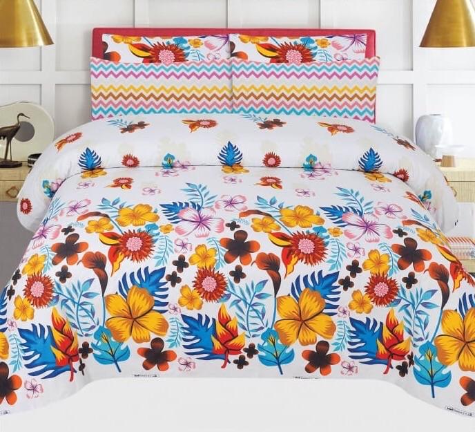 Khaadi King Bed Sheet Set # 035 1