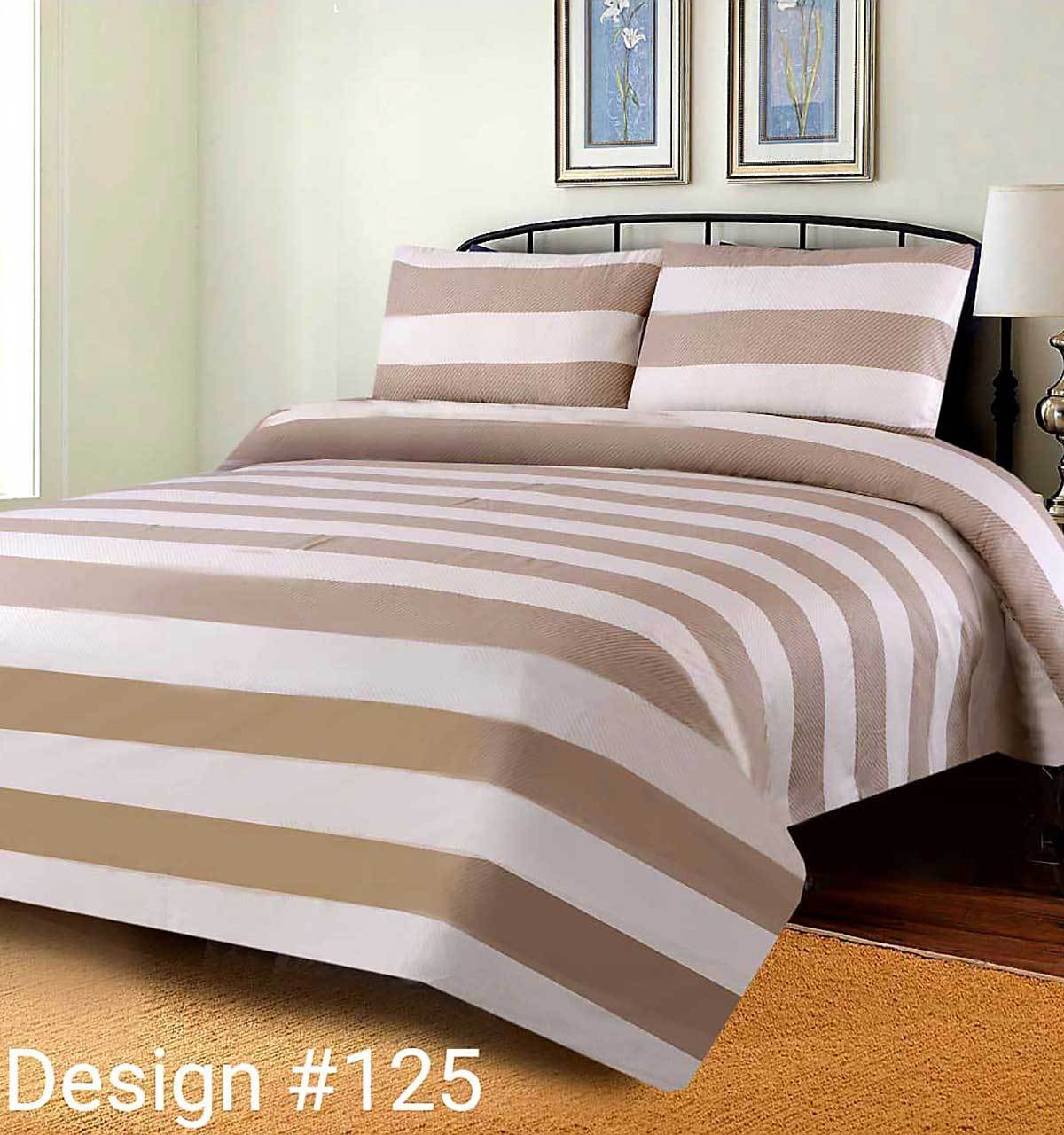 Cotton Satin King Bed Sheet # 125 1