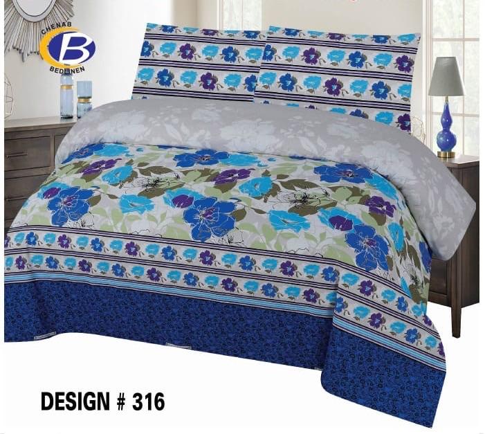 Chenab King Bed Sheet-316 1