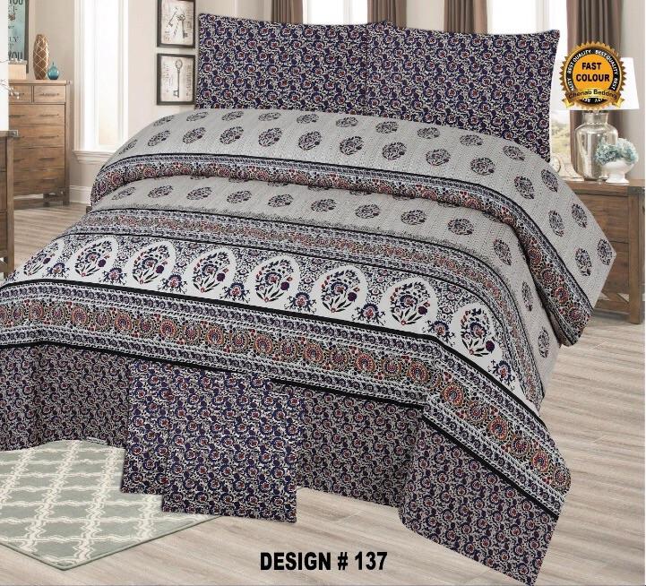 King Bed Sheet Set-137