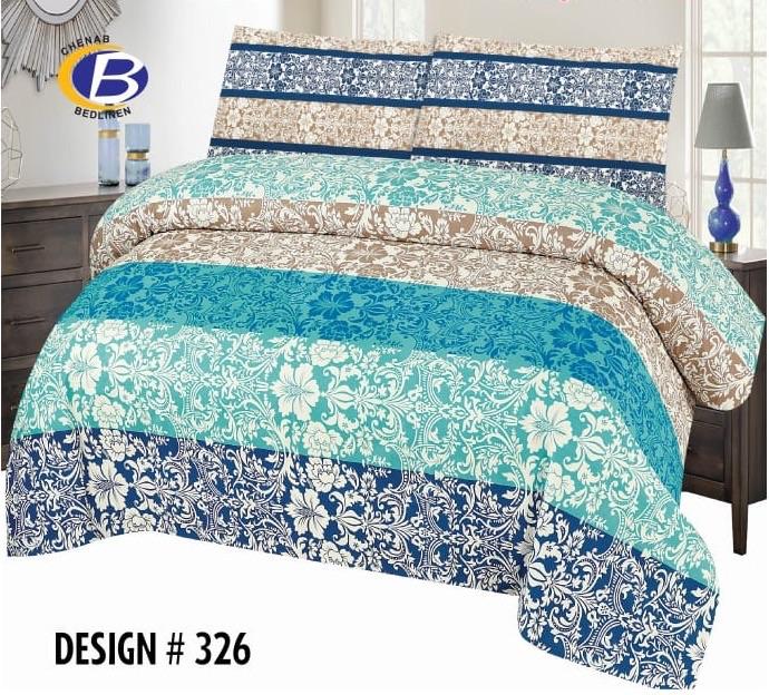 Chenab King Bed Sheet-326 1