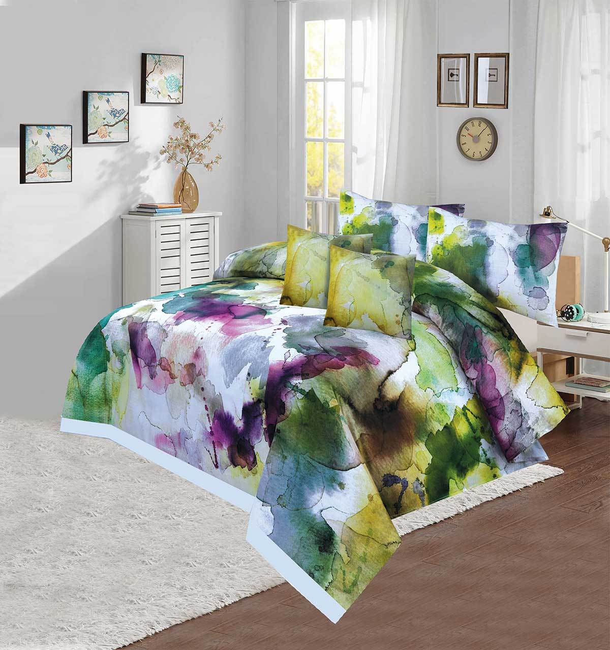 Cotton Satin King Bed Sheet-111 1