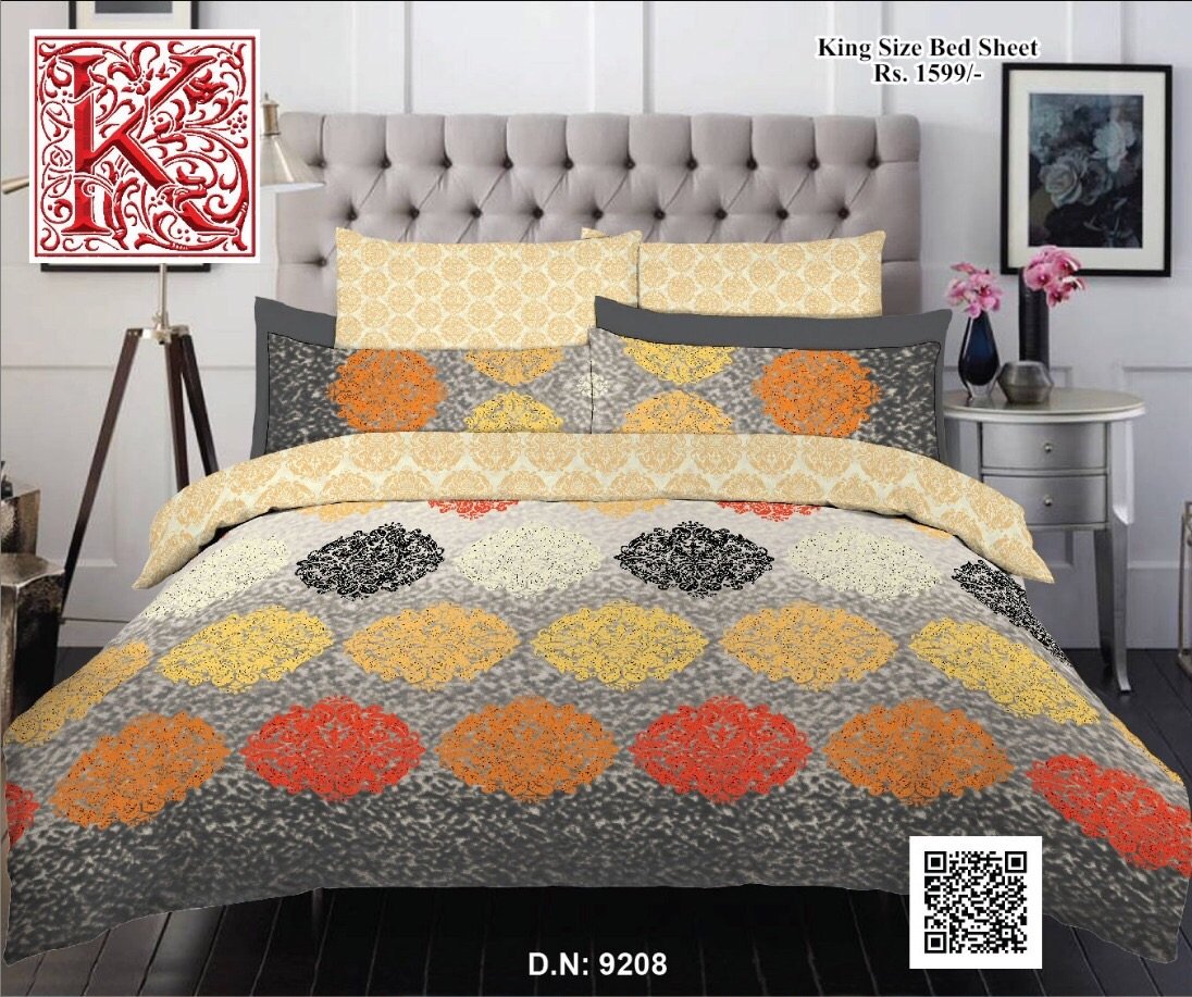 King Bed Sheet Set-9208